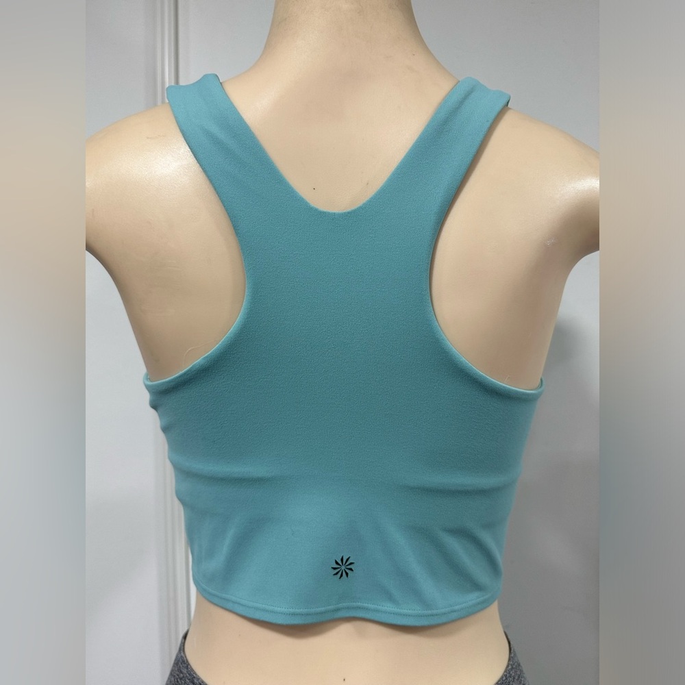 Athleta Women's Teal  Crop-top Size Small - Picture 3 of 4